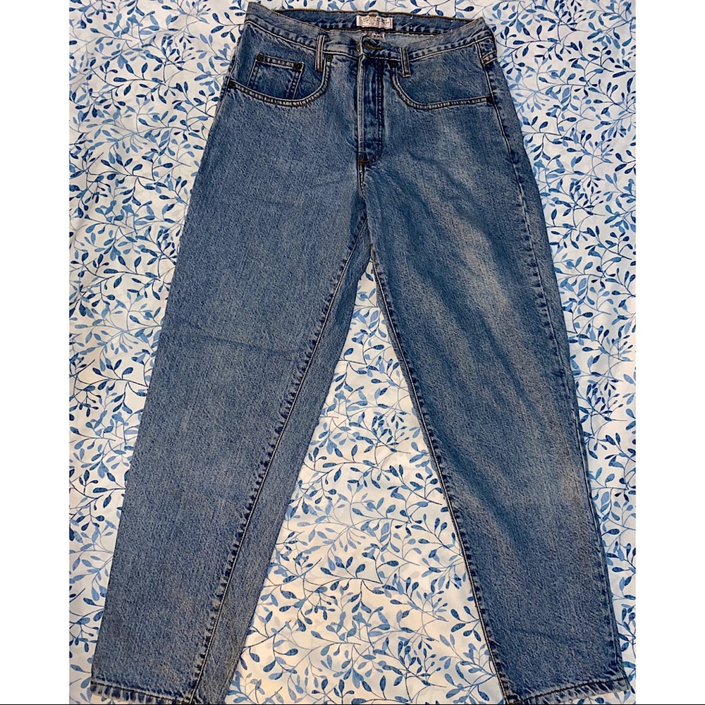 Guess blue denim vintage jeans
